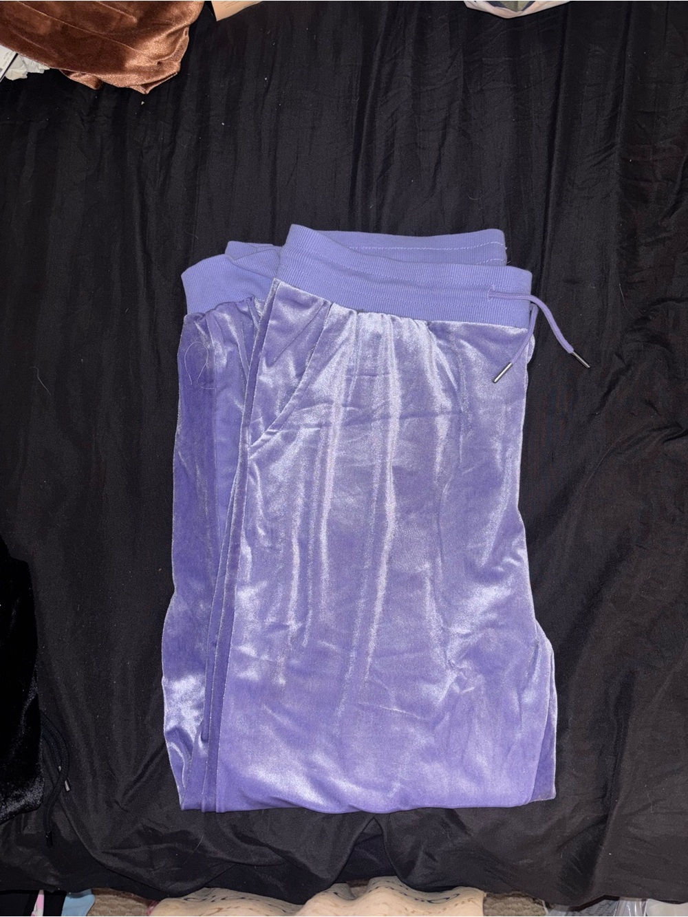 Lavender Velour Joggers